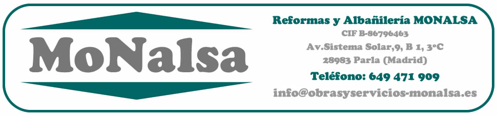 Monalsa. Obras, servicios y Jardineria